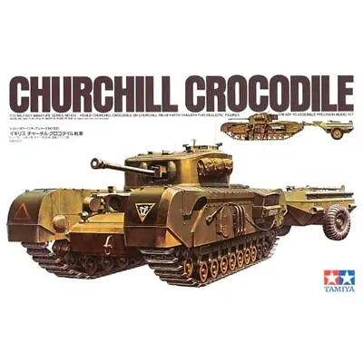 TAMIYA 300035100-1:35 WWII British Tank Churchill Crocodile (2) • $40.11