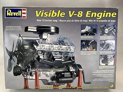 Revell Visible V8 Engine Model Kit 1:4 Scale  85-8883 • $74.99