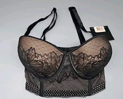 Calvin Klein Black Edition Lift Bra 30dd Qf1476e • £25