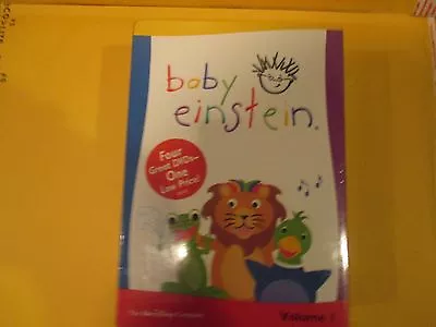 Baby Einstein Volume 1 (DVD 2003) Four DVD Boxed Set/ Mfg. Sealed • $49.99