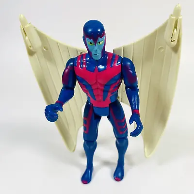 Marvel Archangel X-Men Vintage Action Figure W/ Wings & Missiles 1991 ToyBiz MCU • $12.95