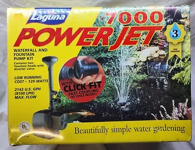 Laguna Powerjet 7000 Pond Fountain Waterfall Pump Kit 2142 Gph (8100 Lph) New  • £175.06