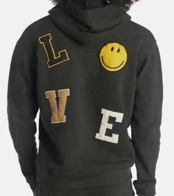 Vintage Havana Love Smile Patch Embroidery Hoodie Small  • $20