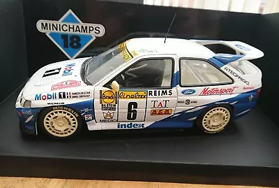 MINICHAMPS UT MODELS FORD ESCORT RS COSWORTH MONTE CARLO 1994 1:18 François Dele • £9.99