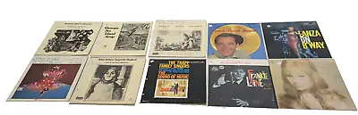 Lot Of Assorted Vintage Vinyl Record LP's Folk Music Singer Big Band • $19.99