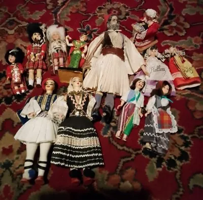 National Costume Dolls Lot • £9.99