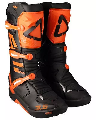 Leatt 3.5 V22 Mens MX Offroad Boots Orange • $129.99