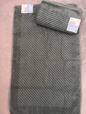£7 • Buy M&s Quick Dry Hand Towel ~ Green ~ Bnwt
