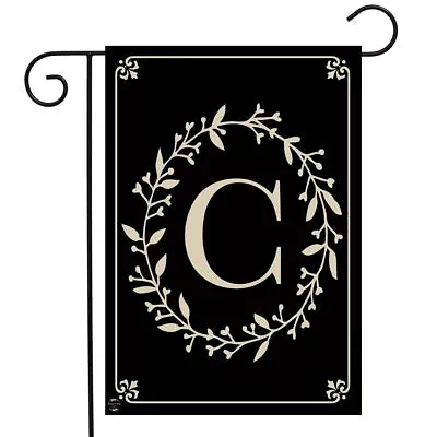 Briarwood Lane Classic Monogram Letter C Garden Flag Everyday 12.5  X 18  • $9.86