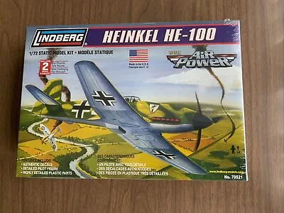 Lindberg Heinkel HE-100 1/72 Military Aircraft Model Kit • £8.99