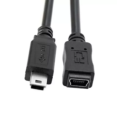 CY USB 2.0 Mini USB 5Pin Male To Female Extension Adapter Cable 5Ft Mini USB Ext • $13.83