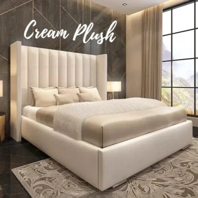 Chesterfield Winged Plush Velvet Ottoman Storage Bed, with Ortho Mattress & Footboard - 3ft Single - Pink Chesterfield Winged Plush Velvet Ottoman Storage Bed, with Ortho Mattress & Footboard - 3ft Single - Pink