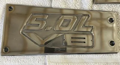 87-93 Mustang/Explorer Upper Intake Plaque  Plate Polished Foxbody GT40 • $110