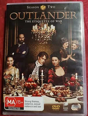 $14.99 • Buy Outlander Season Two REGION 2+4 DVD 6 Disc Set Like New Free Shipping