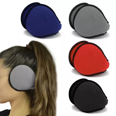 2 Ear Muffs Winter Ear Warmers Fleece Earwarmer Mens Womens Behind The Head Band • $11.74