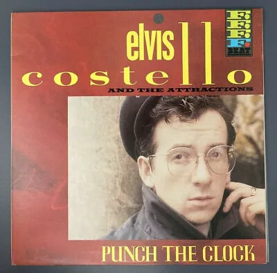 Elvis Costello And The Attractions Punch The Clock  1983 Aus.1st Press Rock LP.. • $39.95