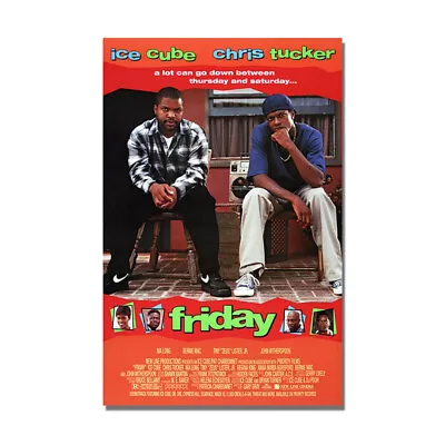 FRIDAY Movie Poster Classic Film Wall Art Print Painting Room Decor 24x36inch • $5.26