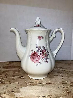 Vintage Unmarked Japan Moss Rose Teapot Tea Pot • $10.95