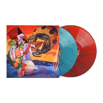 $50 • Buy SEALED Mars Volta - Octahedron Turquoise & RED Marble Vinyl Ltd 1500 VMP