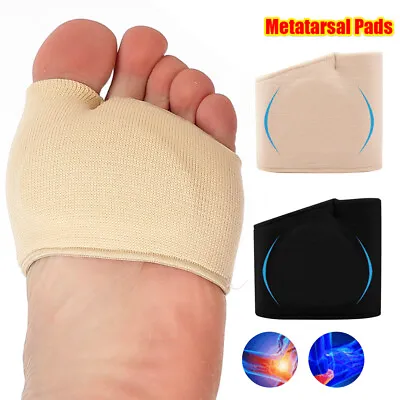 Metatarsal Pads For Women Men Gel Ball Of Foot Cushions Socks Feet Pain Relief • $7.49