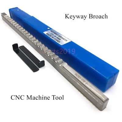 £32.40 • Buy C Push-Type Keyway Broach HSS Metric Size 8mm Cutter CNC Machine Cutting Tools