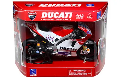 Ducati MotoGP 2015 Sport Bike Motorcycle Racing 1/12 Scale Andrea Dovizioso NEW • $29.95