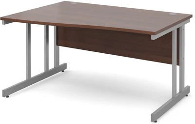 £317.84 • Buy Momento 1400mm LH Wave Desk - Walnut