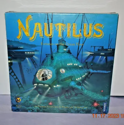 Nautilus Fortunes On Ocean Floor Game By Mayfair Games Kosmos New Sealed 2002 • $15