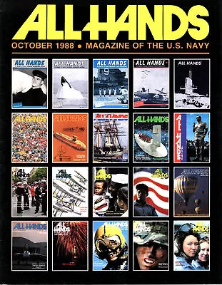 All Hands Oct 88 Mcpon_soy_ghost Of Steven Decatur_cv-67_65-years Of All Hands • $11.96