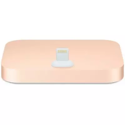 Genuine / Original Apple IPhone Lightning Dock - Gold (MQHX2ZM/A) - New • £19.79