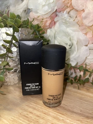 £26.95 • Buy MAC Studio Fix Fluid Foundation SPF15 New & Boxed NC35