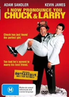 I Now Pronounce You Chuck & Larry Dvd Adam Sandler Region 4 Brand New/sealed • $7.20