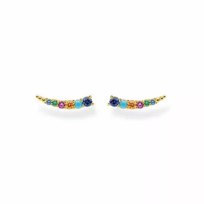 Genuine THOMAS SABO Ear Climber Colourful Stones • $99