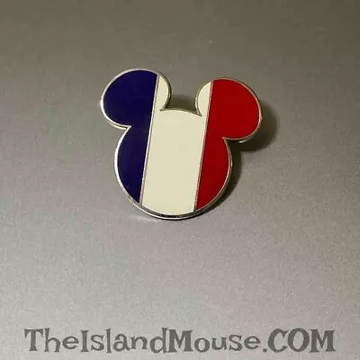 Disney Epcot World Showcase Mickey Head Ears Icon France Pin (U6:954) • $2.95