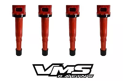 VMS RACING HIGH OUTPUT ENERGY RED IGNITION COIL FITS HONDA ACCORD CIVIC Si UF602 • $119.95