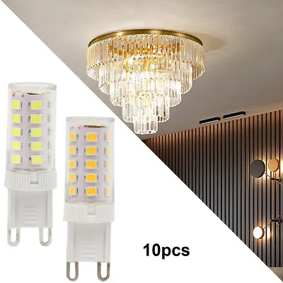 10X G9 LED Bulb Warm/Cool White 5W=40W Halogen Capsule Light Bulbs Energy Saving • £7.19