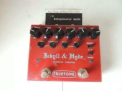 Truetone Jekyll And Hyde Distortion/Overdrive FX Pedal Version 3 V3 Visual Sound • $159.99