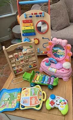 £23 • Buy Baby Toddler Toy Bundle(Wooden Activity Walker,mini Dressing Table & More