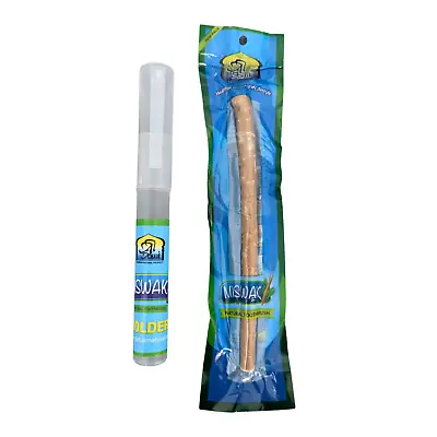 Miswak + Holder Miswaak Sewak Siwak Toothbrush Herbal Natural Peelu • £3.29