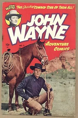 John Wayne Adventure Comics #2 VG Frazetta! Williamson! Gil Kane! 1950 Toby V494 • $169.99