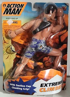 12  Action Man Extreme Rock Climber Figure Doll  Hasbro 1999 • $32.99