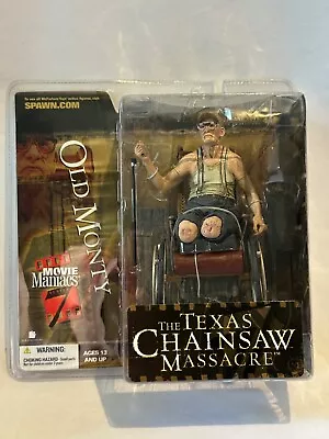 McFarlane Toys Movie Maniacs Series 7 Texas Chainsaw Massacre OLD MONTY NEW MIB • $74.99