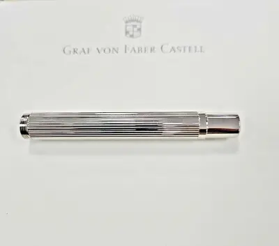 Vintage Graf Von Faber-Castell Classic Silver-Plated Fountain Pen Barrel NLA • $75