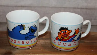 £34.68 • Buy  Bert & Ernie & Cookie Monster-Sesame Street Child's Cup Mug Porcelain Japan