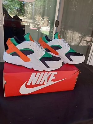 Size 11 - Nike Air Huarache Miami Hurricanes DEADSTOCK  • $60