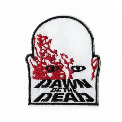 Dawn Of The Dead Patch Iron/Sew-on Badge Horror Zombies Logo Costume Gift Emblem • £4.79