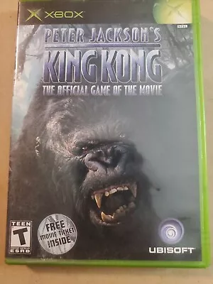 Peter Jackson's King Kong (Microsoft Xbox 2005) With Manual -- No Movie Ticket • $10.52