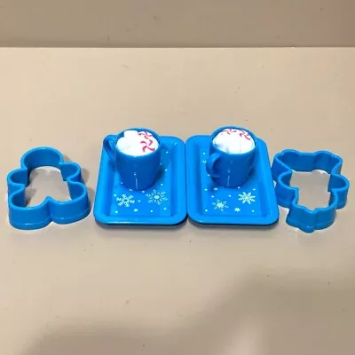 6x 18'' American Girl Doll Advent Calendar Christmas Cup Cocoa SaucerTray Cutter • $8.50