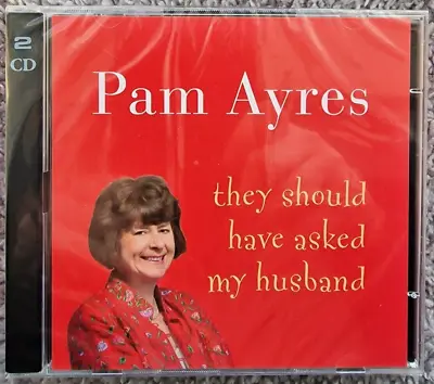 Pam Ayres - They Should Have Asked My Husband*NEW & SEALED X2 CD AUDIOBOOK**2004 • £3.99