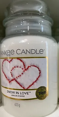 Yankee Candle   Snow In Love   2019 Large 623g NEW  • £29.99